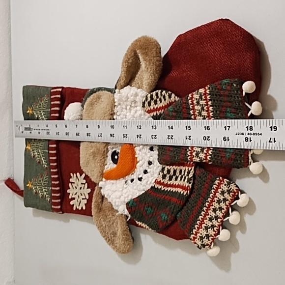 Snowman Christmas Stocking - Picture 11 of 13